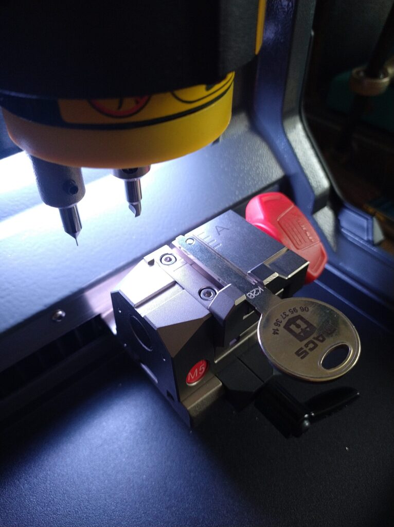 Clé protégée RB LOCKS MACS